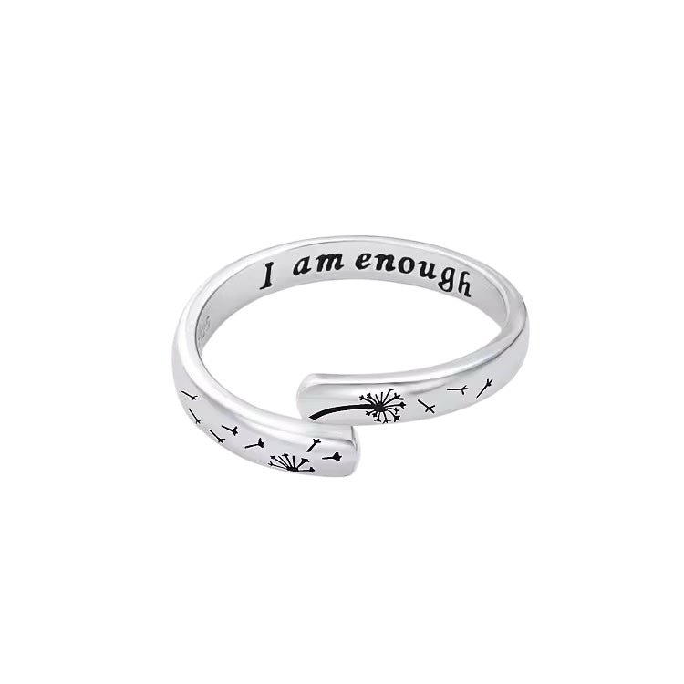 I am enough ring